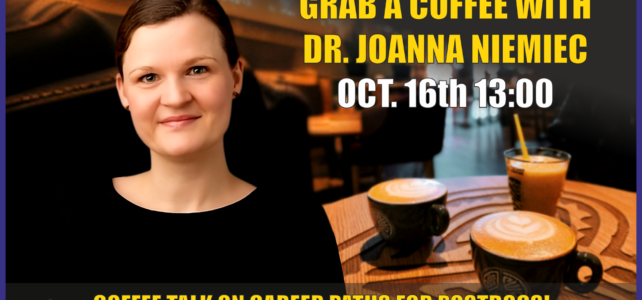 Coffee talk #6 with Dr. Joanna Niemiec