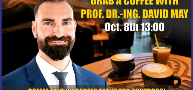 Coffee talk #5 with Prof. Dr.-Ing. David May