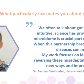 Learn about our community: spotlight on Dr. Bastian Seelbinder