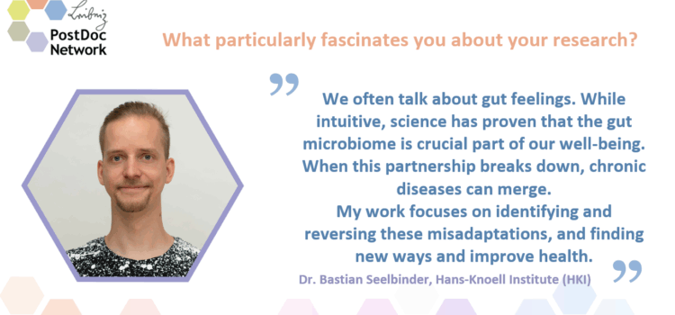 Learn about our community: spotlight on Dr. Bastian Seelbinder