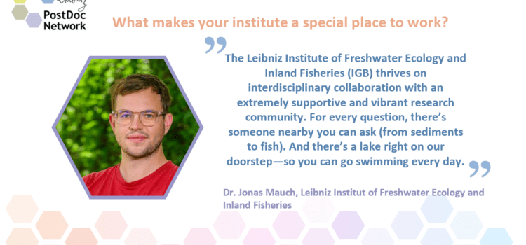 Learn about our community: spotlight on Dr. Jonas Mauch